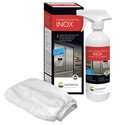 Ensemble d'entretien pour acier inoxydable 500 ml