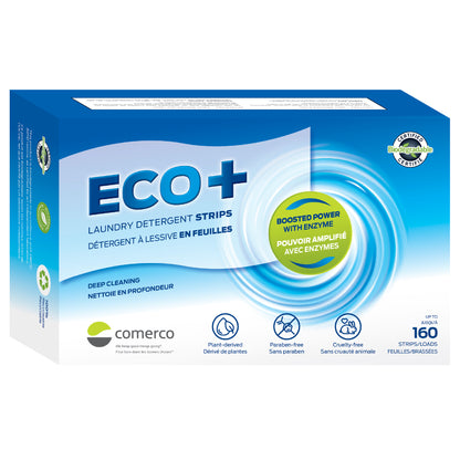 ECO+ détergent à lessive en feuilles - 160 brassées écologiques