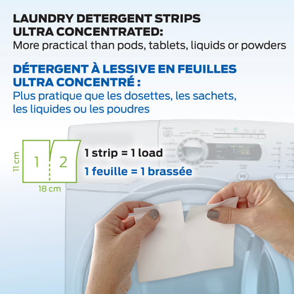 ECO+ détergent à lessive en feuilles - 160 brassées écologiques